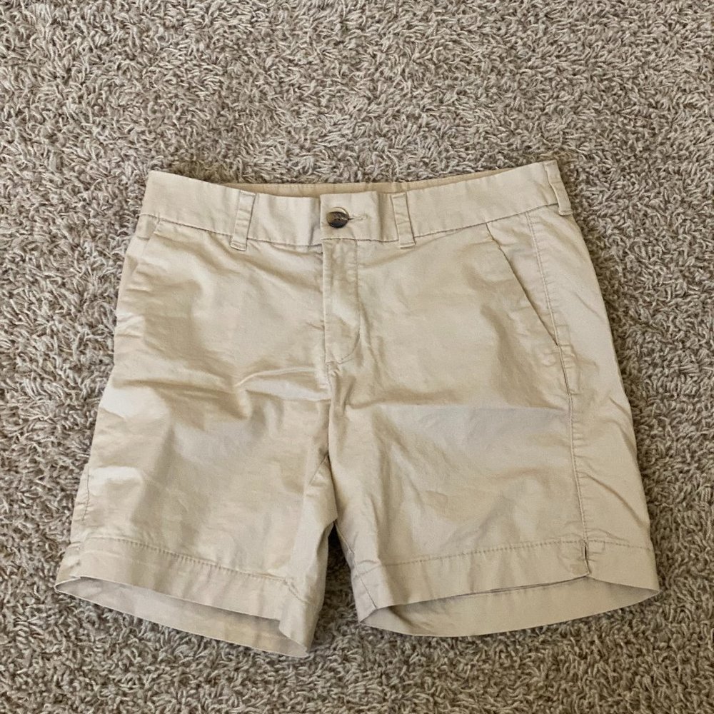 Old Navy Everyday Mid-Rise Tan Shorts